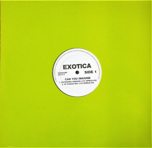 Exotica - Can You Imagine ? | Dance Pool (DANSAMP 2675 6) - main