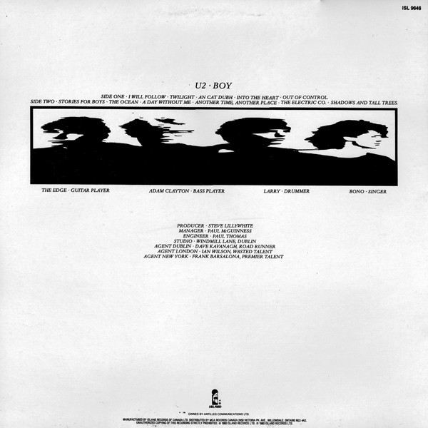 U2 - Boy | Island Records (ISL 9646) - 2 U2 - Boy | Island Records (ISL 9646) - 2