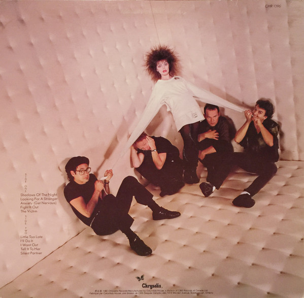 Pat Benatar - Get Nervous | Chrysalis (CHR 1396) - 2