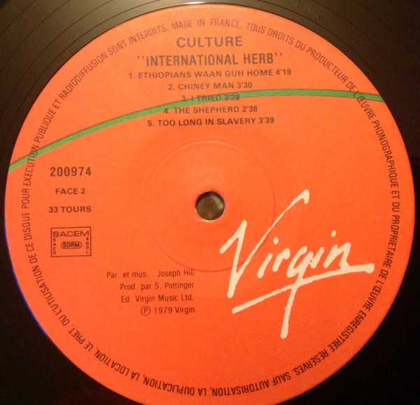 Culture - International Herb | Virgin (200974) - 3 Culture - International Herb | Virgin (200974) - 3