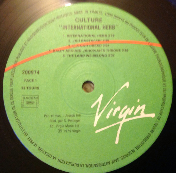 Culture - International Herb | Virgin (200974) - 2 Culture - International Herb | Virgin (200974) - 2