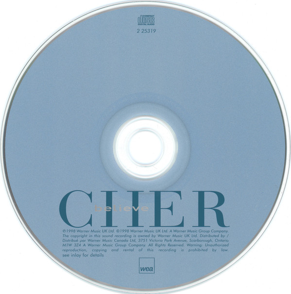 Cher - Believe | WEA (2 25319) - 3