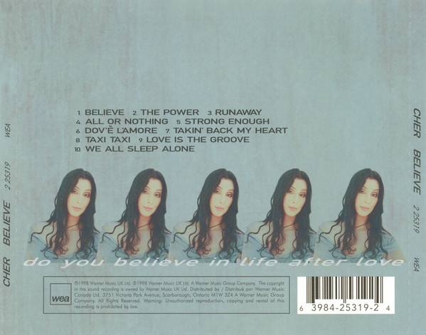 Cher - Believe | WEA (2 25319) - 2