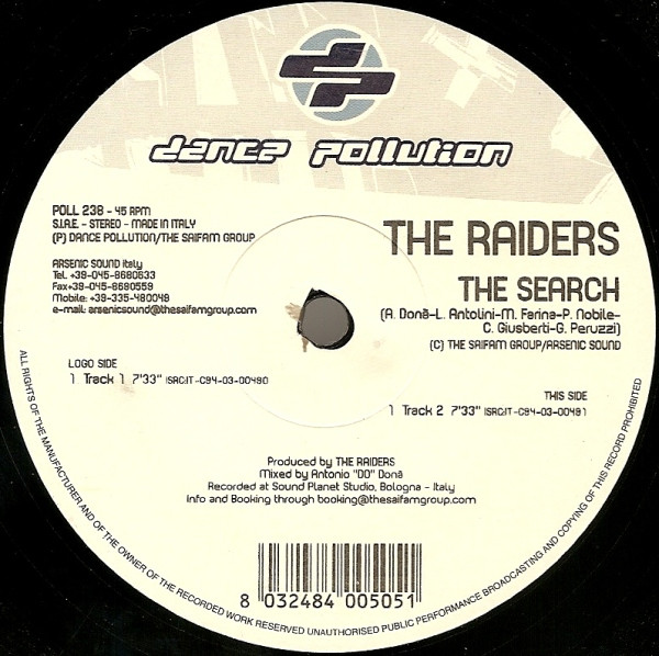 The Raiders - The Search | Dance Pollution (POLL 238)
