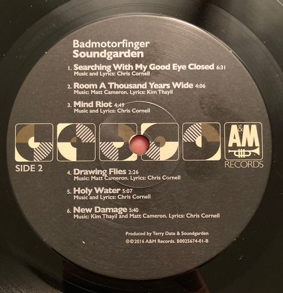 Soundgarden - Badmotorfinger | A&M Records (B0025674-01) - 4 Soundgarden - Badmotorfinger | A&M Records (B0025674-01) - 4