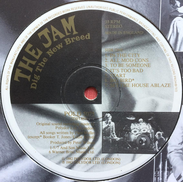 The Jam - Dig The New Breed | Polydor (POLD 5075) - 3