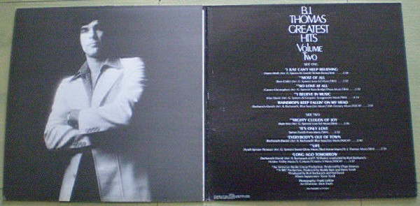 B.J. Thomas - Greatest Hits Volume Two [Vinyl] | Scepter Records (SPS 597) - 4