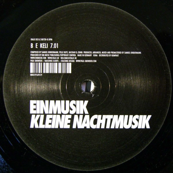 Einmusik - Kleine Nachtmusik | Italic (ITALIC 053) - 4
