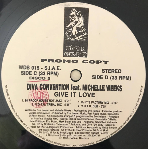 Diva Convention Feat. Michelle Weeks - Give It Love | Who's Di Selecta? (WDS 015) - 2