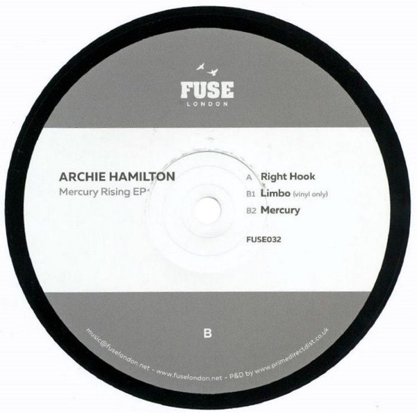 Archie Hamilton - Mercury Rising EP | Fuse London (FUSE032) - main