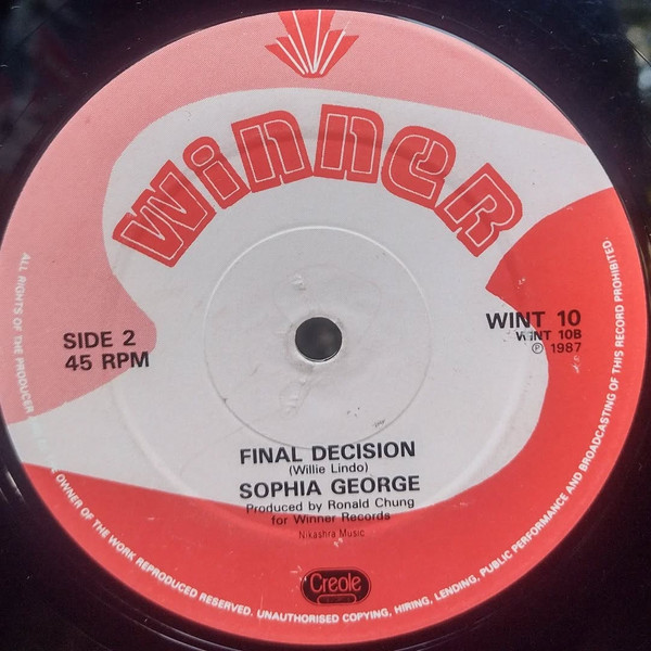 Sophia George - Final Decision | Winner (WINT 10) - 2