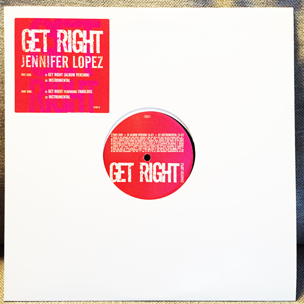 Jennifer Lopez - Get Right | Epic (EAS 51288) - main
