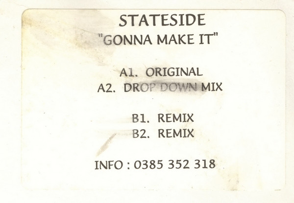 Stateside - Gonna Make It | Moonshine Music (MM 88437) - 2