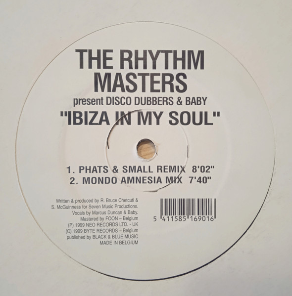 Rhythm Masters Present Disco Dubbers & Baby - Ibiza In My Soul | Byte Records (099921-12) - 3