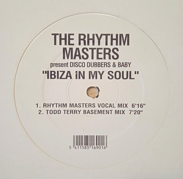 Rhythm Masters Present Disco Dubbers & Baby - Ibiza In My Soul | Byte Records (099921-12) - 2