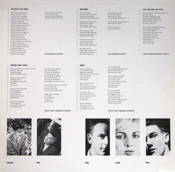 Everything But The Girl - Love Not Money | Blanco Y Negro (BYN 3) - 6