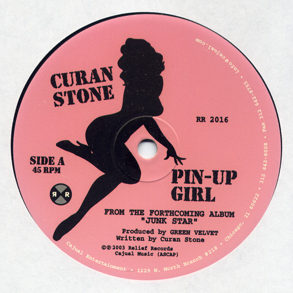 Curan Stone - Pin-Up Girl | Relief Records (RR 2016)