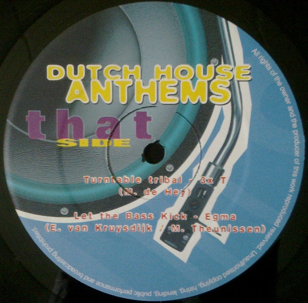 Various - Dutch House Anthems Part One | Mid-Town Records (MID 91150) - 3