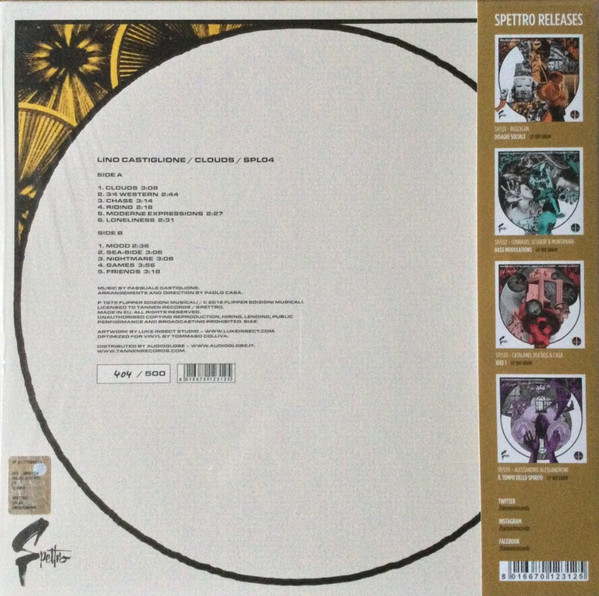 Lino Castiglione / Pasquale Castiglione - Clouds | Spettro (SP/L04) - 2