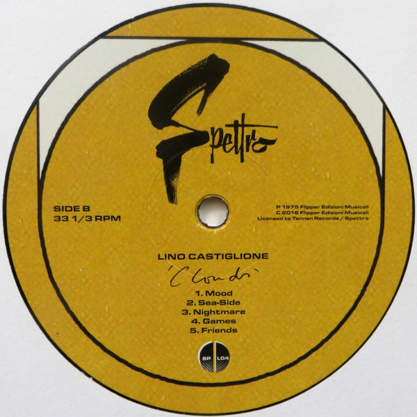 Lino Castiglione / Pasquale Castiglione - Clouds | Spettro (SP/L04) - 4