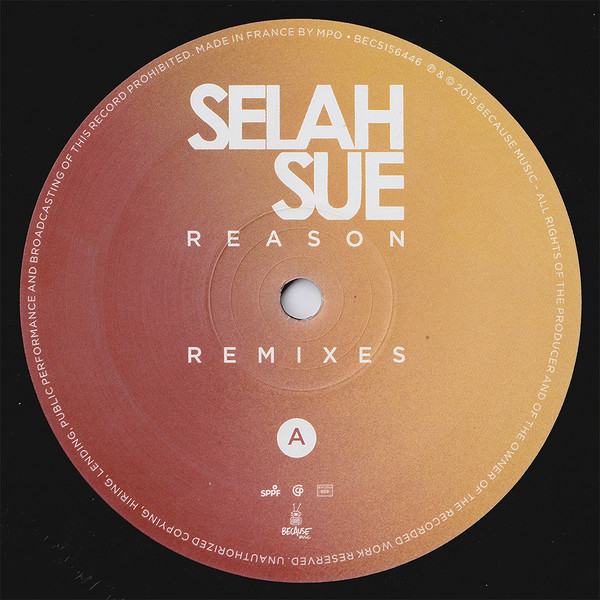 Selah Sue - Reason Remixes | Because Music (BEC5156446) - 3