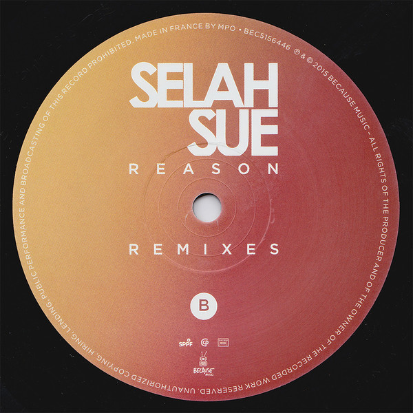 Selah Sue - Reason Remixes | Because Music (BEC5156446) - 4