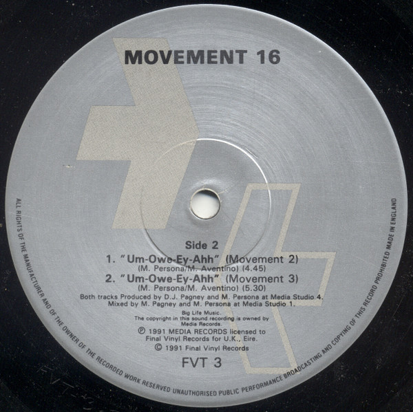 Movement 16 - Um-Owe-Ey-Ahh | Final Vinyl (FVT 3) - 3