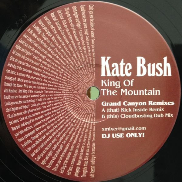 Kate Bush - King Of The Mountain (Grand Canyon Remixes) | Not On Label (Kate Bush) (KBX1) Kate Bush - King Of The Mountain (Grand Canyon Remixes) | Not On Label (Kate Bush) (KBX1)