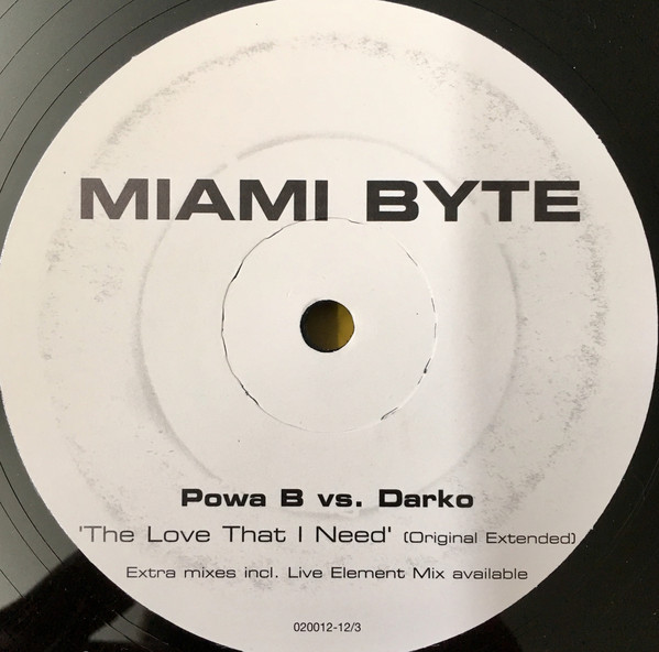 Terry & Gregg / Eric "Powa" B vs. Darko - Miami Byte | Byte Records (BYTE 020012 12/3) - 2 Terry & Gregg / Eric "Powa" B vs. Darko - Miami Byte | Byte Records (BYTE 020012 12/3) - 2