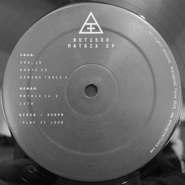 Bot1500 - Matrix EP | Analogical Force (AF026) - 3