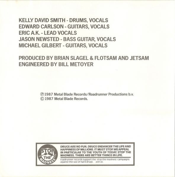 Flotsam And Jetsam - Doomsday For The Deceiver CD | Roadrunner Records (RR 34 9683) - 3