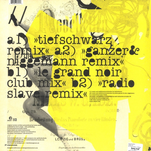 Booka Shade - Darko | Get Physical Music (gpm058)