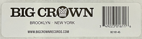 Lady Wray - Come On In / Under The Sun | Big Crown Records (BC161-45) - 3