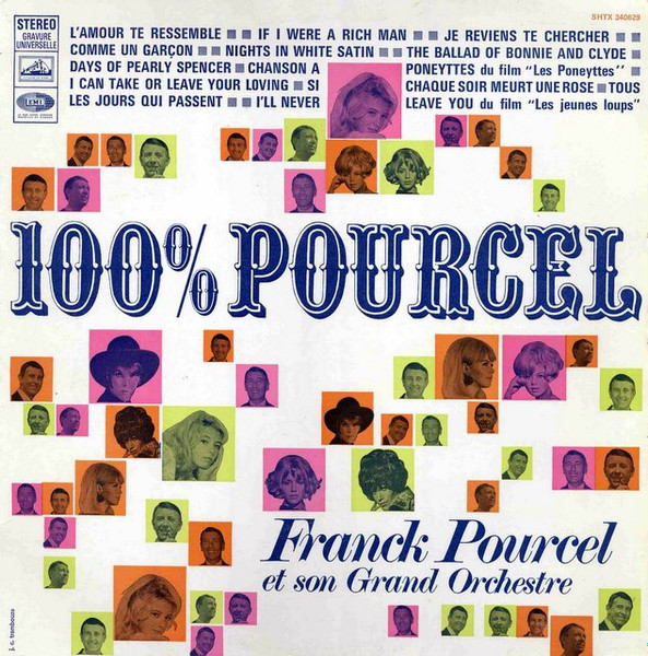 Franck Pourcel Et Son Grand Orchestre - 100% Pourcel | La Voix De Son Maître (SHTX 340629)