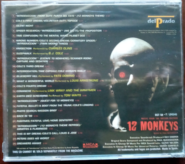 Paul Buckmaster - 12 Monkeys (Music From The Motion Picture) | Ediciones Del Prado (OST 50) - 2