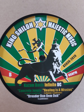 Discyple , Black Omolo , Kazam Davis , Infinite , Dubcreator - All Things Possible/ Love is the Weapon/ Concrete Jungle/ Healing Is A Mission | King Shiloh Records (KS0302020)
