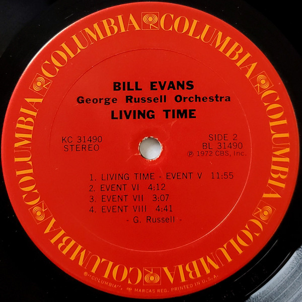 Bill Evans / George Russell Orchestra - Living Time | Columbia (KC 31490) - 4 Bill Evans / George Russell Orchestra - Living Time | Columbia (KC 31490) - 4