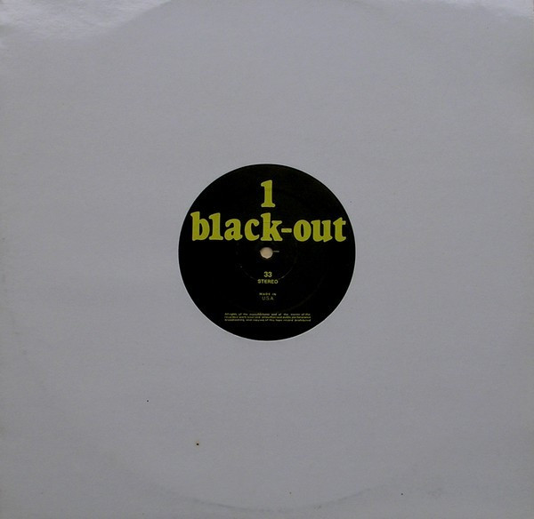 Various - Black-Out 1 | Not On Label (none) - 2
