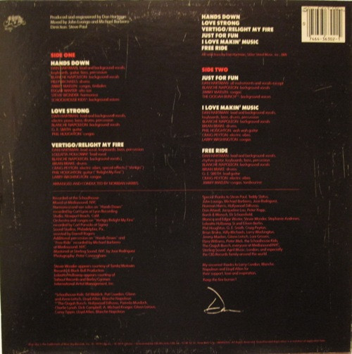 Dan Hartman - Relight My Fire | Blue Sky (JZ 36302) - 2