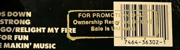 Dan Hartman - Relight My Fire | Blue Sky (JZ 36302) - 8