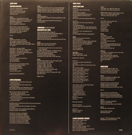 Dan Hartman - Relight My Fire | Blue Sky (JZ 36302) - 6