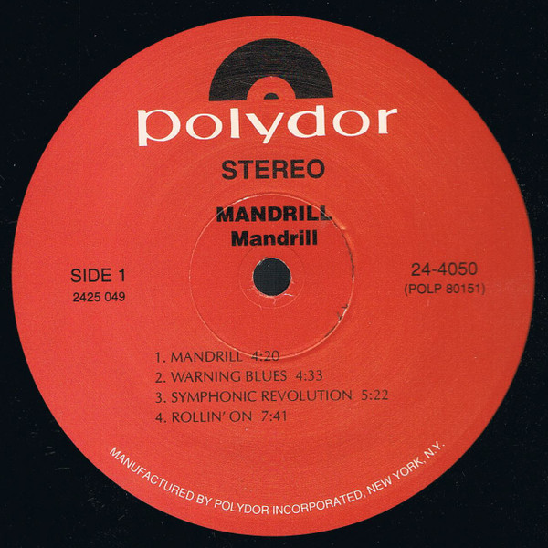 Mandrill - Mandrill | Polydor (24-4050) - 2