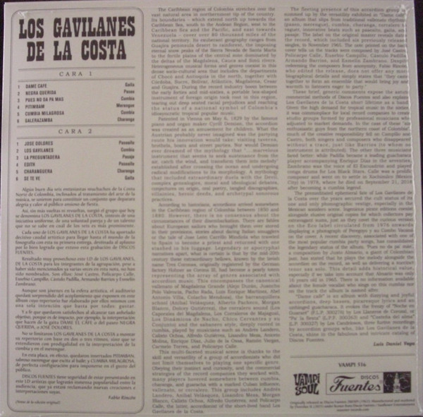 Los Gavilanes De La Costa - Dame Café | Vampi Soul (VAMPI 316) - 2 Los Gavilanes De La Costa - Dame Café | Vampi Soul (VAMPI 316) - 2