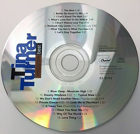 Tina Turner - Simply The Best | Capitol Records (C2 97152) - 4