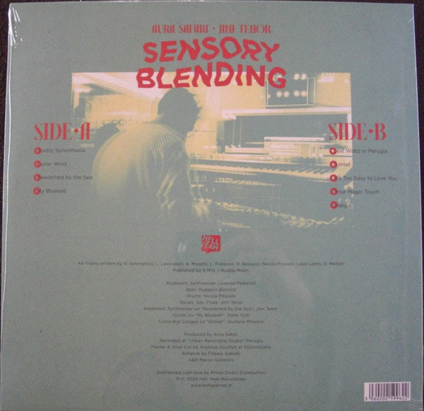 Aura Safari • Jimi Tenor - Sensory Blending | Hell Yeah Recordings (HYR7280G) - 2