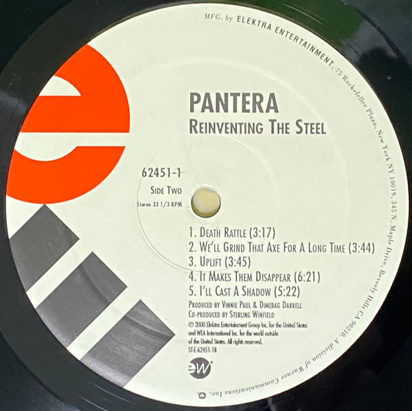 Pantera - Reinventing The Steel | EastWest (62451-1) - 4
