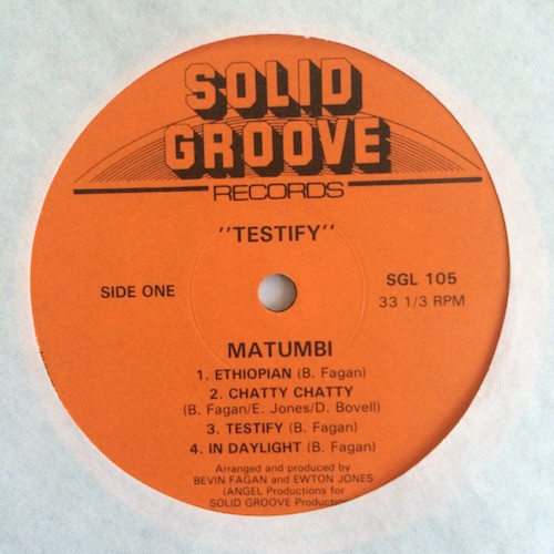 Matumbi - Testify | Solid Groove Records (SGL 105) - 4 Matumbi - Testify | Solid Groove Records (SGL 105) - 4