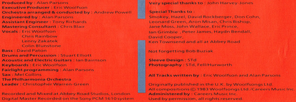 The Alan Parsons Project - Ammonia Avenue | Arista (206 100) - 8
