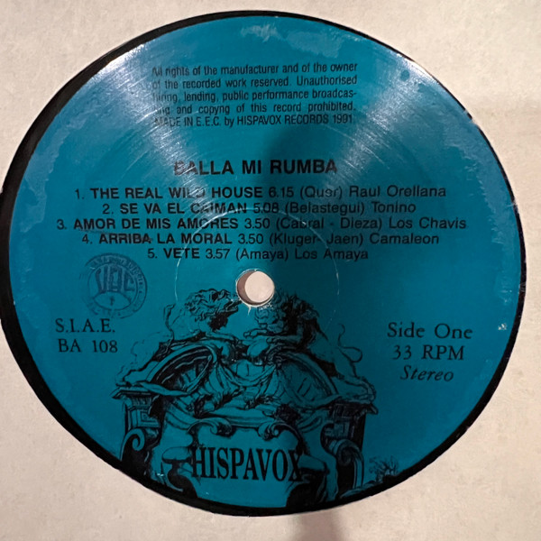 Various - Baila Mi Rumba | Hispavox Records (BA 108) - 3 Various - Baila Mi Rumba | Hispavox Records (BA 108) - 3