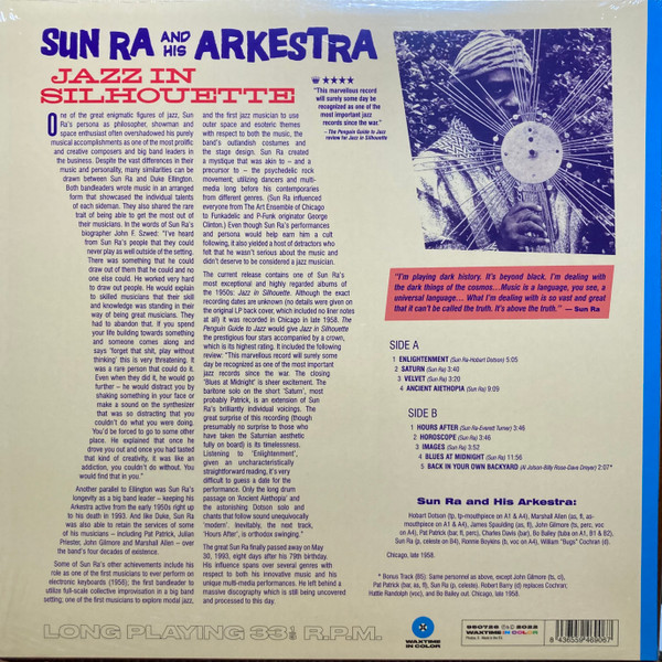 The Sun Ra Arkestra - Jazz In Silhouette | WaxTime In Color (950726) - 2